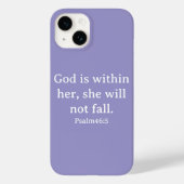 Psalm 46:5 - Telefoonhoesje Case-Mate iPhone Case (Achterkant)