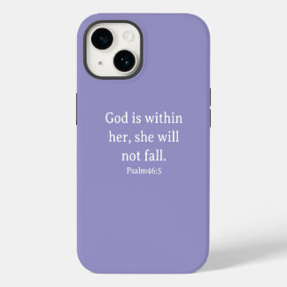 Psalm 46:5 - Telefoonhoesje iPhone 14 Hoesje