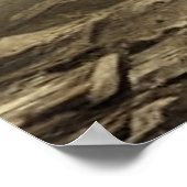 Psalm 46, gebed te midden van verwoesting poster (Hoek)