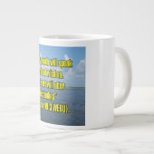 Psalm 49:3 WEBU Mug Grote Koffiekop (Voorkant rechts)