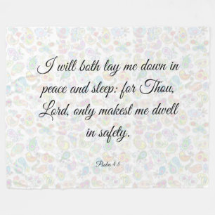 Psalm 4:8 deken