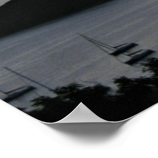 Psalm 4:8 Ik zal allebei in vrede liggen.... Poster (Hoek)