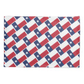 PSALM 4:8 Schrift Gepersonaliseerd TEXAS VLAG Kussensloop (Achterkant)
