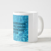 Psalm 4:8 WEBU Mug Grote Koffiekop (Voorkant rechts)