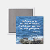 Psalm 50:15 magneet (Voorkant / Achterkant)