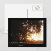 Psalm 50:1 briefkaart (Voorkant / Achterkant)