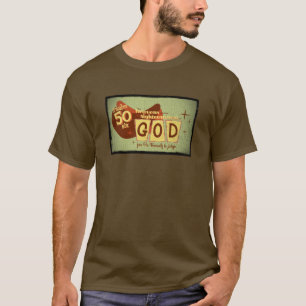 Psalm 50 Retro Wallpaper T-shirt