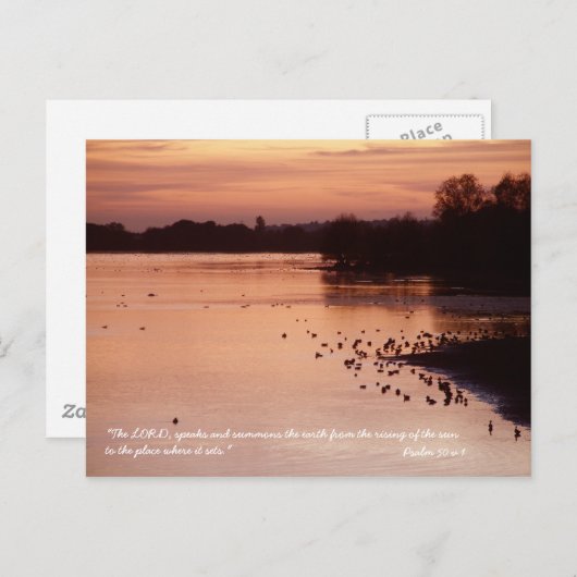 Psalm 50 v 1 briefkaart (Voorkant / Achterkant)