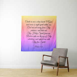 Psalm 51:10-12 wandkleed