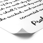 Psalm 51:10-13 poster (Hoek)