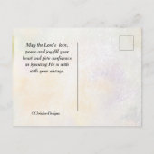 Psalm 51:10 Creëer in me een schoon hart O God Briefkaart (Achterkant)