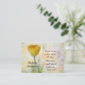 Psalm 51:10 Creëer in me een schoon hart O God Visitekaartje (Staand voorkant)