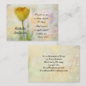 Psalm 51:10 Creëer in me een schoon hart O God Visitekaartje (Voorkant / Achterkant)