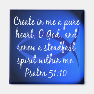 Psalm 51:10 magneet