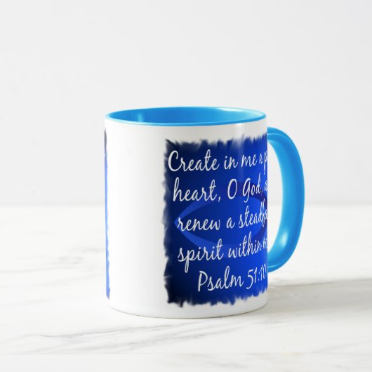 Psalm 51:10 mok (Voorkant rechts)