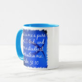 Psalm 51:10 mok (Voorkant links)