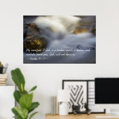 Psalm 51:17 Poster (Thuiskantoor)