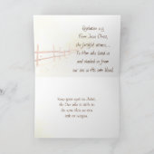 Psalm 51:7 Ik zal witter zijn dan sneeuw Kaart (Binnen)