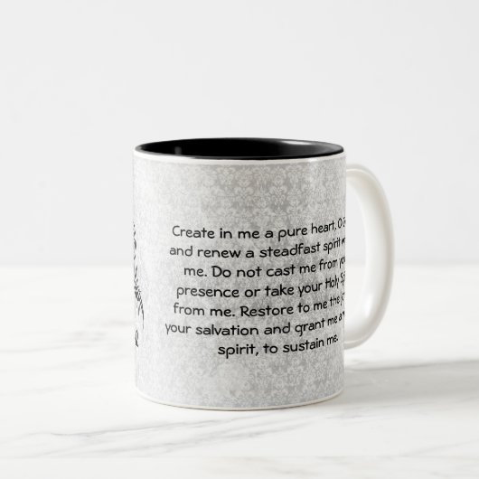 Psalm 51 Mok van Prayer (Voorkant rechts)