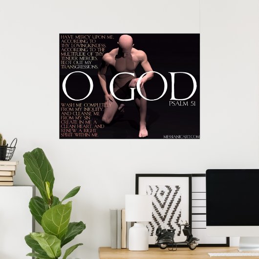 Psalm 51 poster (Thuiskantoor)