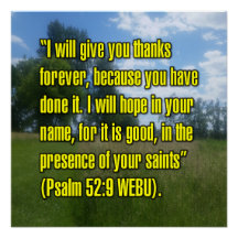 Psalm 52:9 WEBU