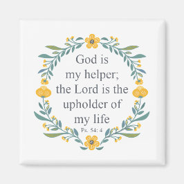 Psalm 54:4 magneet