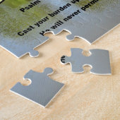 Psalm 55:22 Gegoten je last op de Heer... Legpuzzel (Zijkant)