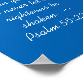 Psalm 55:22 poster (Hoek)