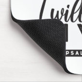 Psalm 56:3 Bijbelvers Kunst: "Ik zal op U vertrouw Muismat (Hoek)