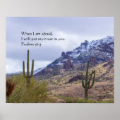 Psalm 56:3 poster (Voorkant)