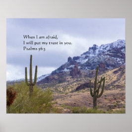 Psalm 56:3 poster