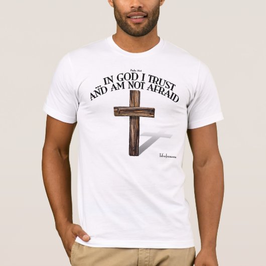 Psalm 56:4 t-shirt (Voorkant)