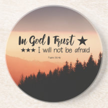 Psalm 56:4b In God vertrouw ik dat ik niet bang za