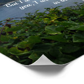 Psalm 59:16, maar ik zal uw macht zingen; poster (Hoek)