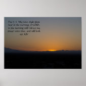 Psalm 5:3 poster (Voorkant)