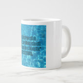 Psalm 60:12 WEBU Mug Grote Koffiekop (Voorkant rechts)