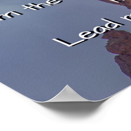 Psalm 61:1-2 poster (Hoek)