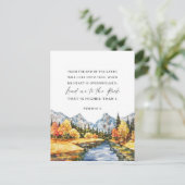 Psalm 61:2 Als mijn hart wordt overweldigd Briefkaart (Staand voorkant)