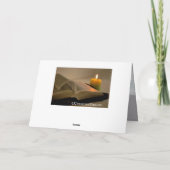 Psalm 61:2 Lood me naar de steen die hoger is Kaart (Achterkant)