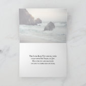 Psalm 61:2 Lood me naar de steen die hoger is Kaart (Binnen)