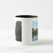 Psalm 62:1 Mijn ziel vindt rust in God alleen. Mok (Midden)