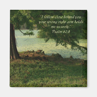 Psalm 62:8 Aanmoediging Natuur magneet