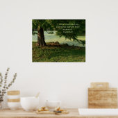 Psalm 62:8 Psalm van Poster van aanmoediging (Keuken)