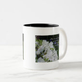 Psalm 63:2 White Azalea Tweekleurige Koffiemok (Voorkant rechts)