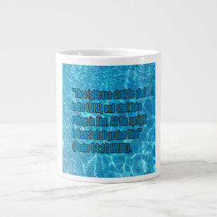 Psalm 64:10 WEBU Mug Grote Koffiekop