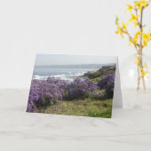 Psalm 65 Wenskaart Kaart (Gele Bloem)