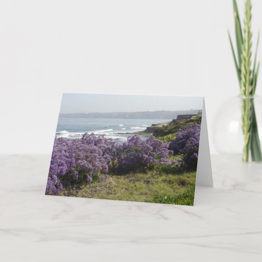 Psalm 65 Wenskaart Kaart (Voorkant)