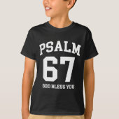Psalm 67 Christian 6 7 Six Seven Jesus Funny Meme  T-shirt (Voorkant)