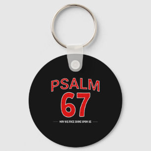 Psalm 67 Moge Zijn Aangezicht Over Ons Stralen Gel Sleutelhanger