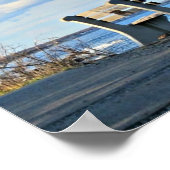 Psalm 68:19 Pereer aan de Heer, aan God... Poster (Hoek)